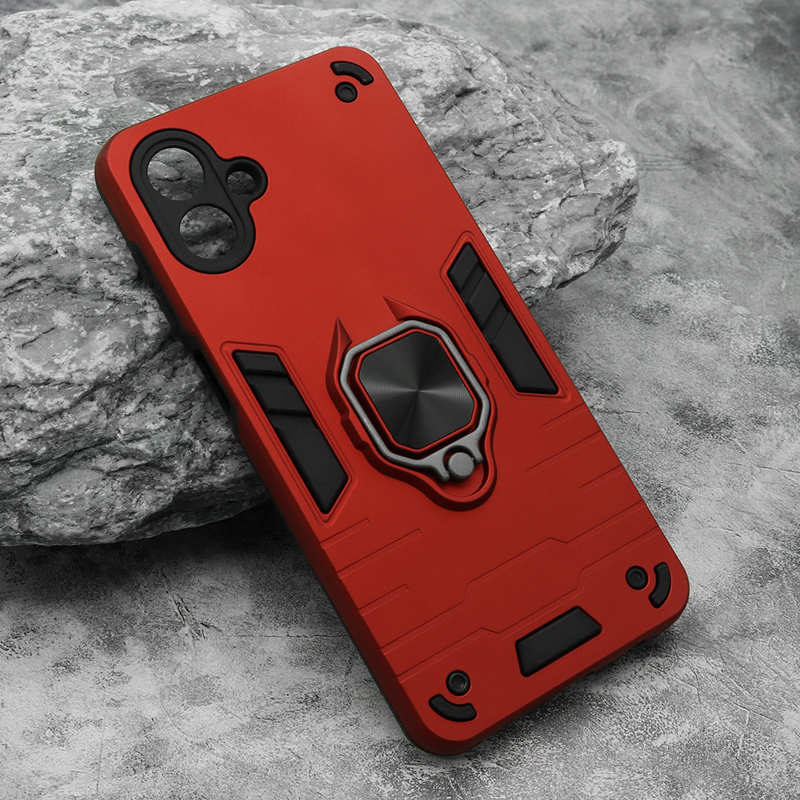 Slika od Futrola Square ring za Samsung A075F Galaxy A07 crvena