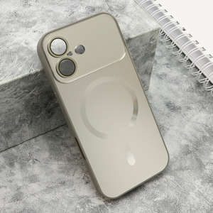 Slika od Futrola COLOR METAL Magsafe za iPhone 17 (6.3) siva