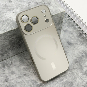 Slika od Futrola COLOR METAL Magsafe za iPhone 17 Pro (6.3) siva