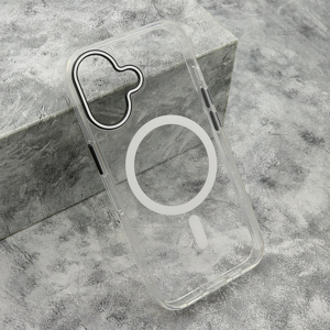 Slika od Futrola COLOR RING MagSafe za iPhone 17 (6.3) bela