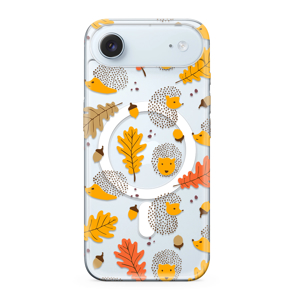 Slika od Futrola silikonska PRINT MagSafe za iPhone AIR (6.6) leaves