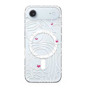 Slika od Futrola silikonska PRINT MagSafe za iPhone AIR (6.6) faces