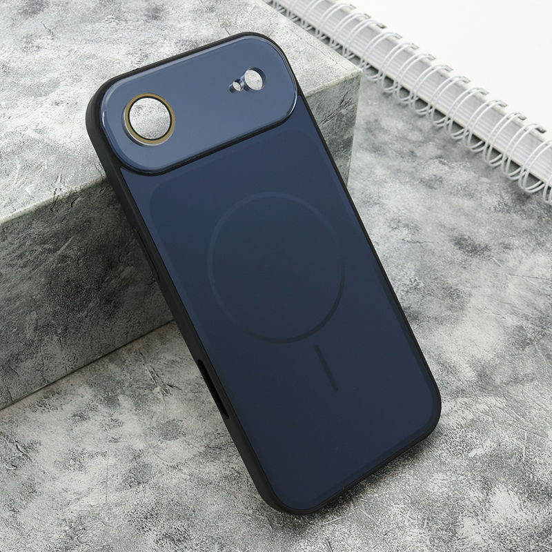 Slika od Futrola COLOR METAL MagSafe II za iPhone AIR (6.6) tamno plava