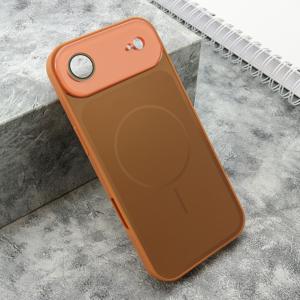 Slika od Futrola COLOR METAL MagSafe II za iPhone AIR (6.6) narandzasta