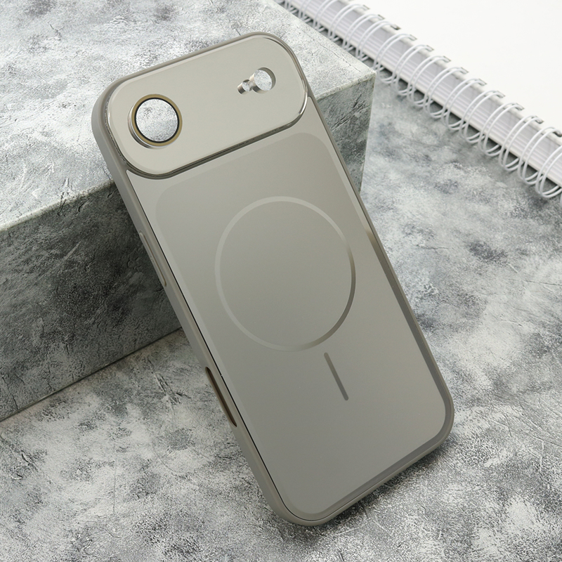 Slika od Futrola COLOR METAL MagSafe II za iPhone AIR (6.6) srebrna