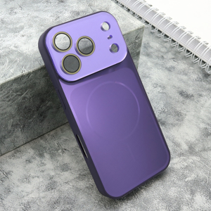 Slika od Futrola COLOR METAL MagSafe II za iPhone 17 Pro (6.3) ljubicasta