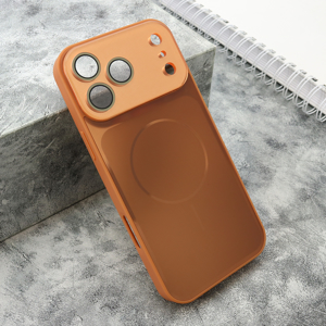 Slika od Futrola COLOR METAL MagSafe II za iPhone 17 Pro Max (6.9) narandzasta