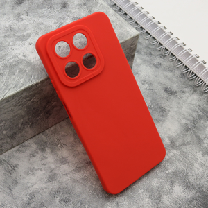 Slika od Futrola Silikon Pro Camera za Honor X7d/Honor Smart 400 4G crvena