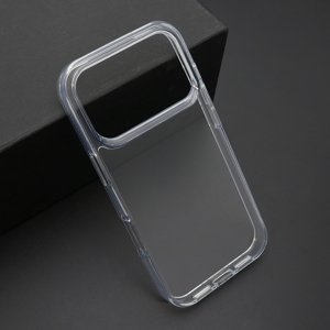 Slika od Futrola COLOR FRAME za iPhone 17 Pro (6.3) srebrna (providna)