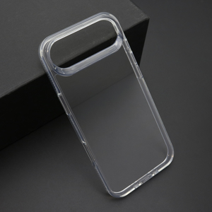 Slika od Futrola COLOR FRAME za iPhone AIR (6.6) srebrna (providna)