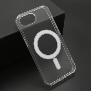 Slika od Futrola STANDARD MagSafe (sa IC) za iPhone 16e/17e (6.1) providna (bela)