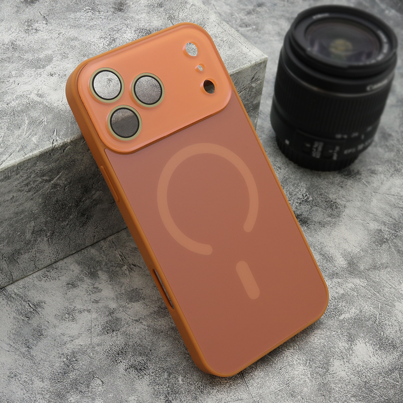 Slika od Futrola PASTELPOP MagSafe za iPhone 17 Pro Max (6.9) narandzasta