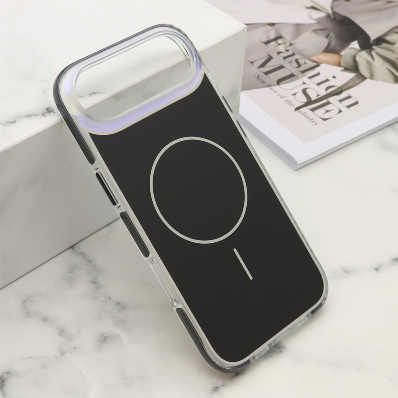 Slika od Futrola AMBER RING MagSafe za iPhone 17 AIR (6.6) crna