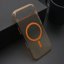 Slika od Futrola AMBER CLEAR MagSafe za iPhone AIR (6.6) narandzasta