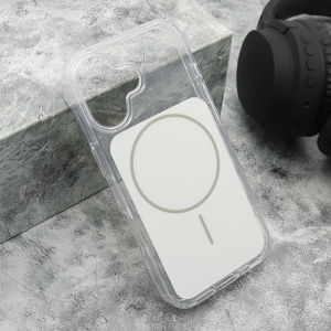 Slika od Futrola AMBER SHINE MagSafe za iPhone 17 (6.3) bela