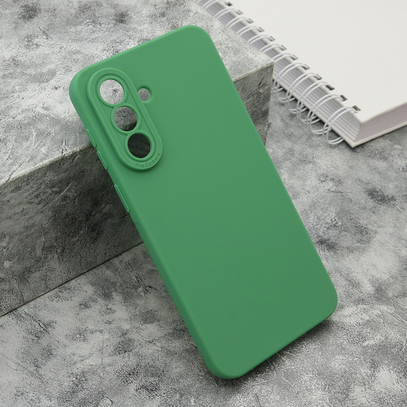 Slika od Futrola Silikon Pro Camera za Samsung A376B Galaxy A37 5G tamno zelena