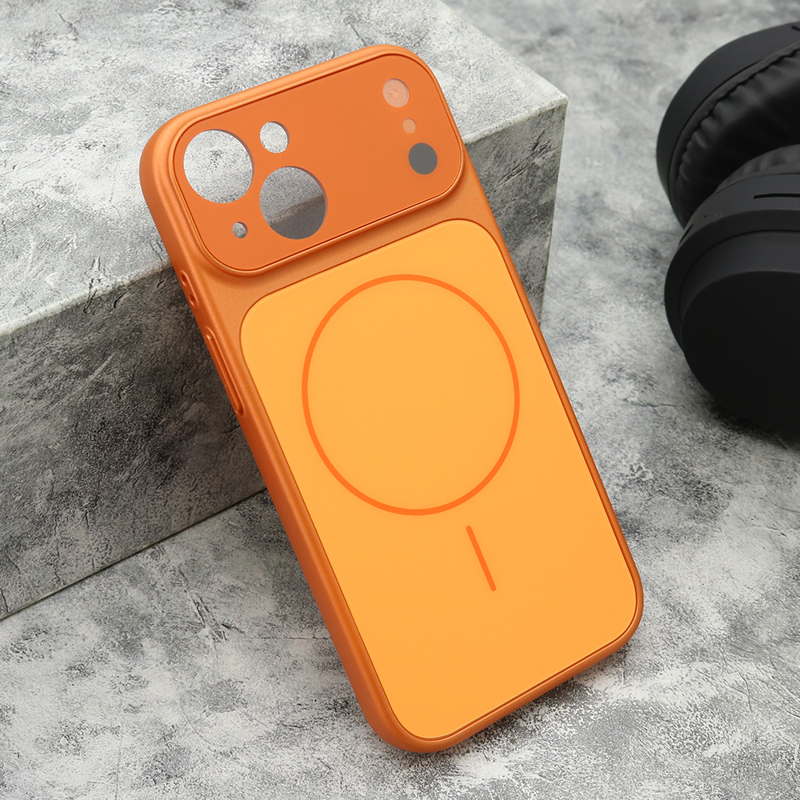 Slika od Futrola DEFINE MagSafe za iPhone 15 (6.1) narandzasta
