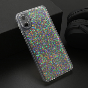 Slika od Futrola CRYSTAL GLOW za Samsung A075F Galaxy A07 srebrna