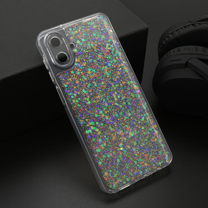 Slika od Futrola CRYSTAL GLOW za Samsung A075F Galaxy A07 srebrna