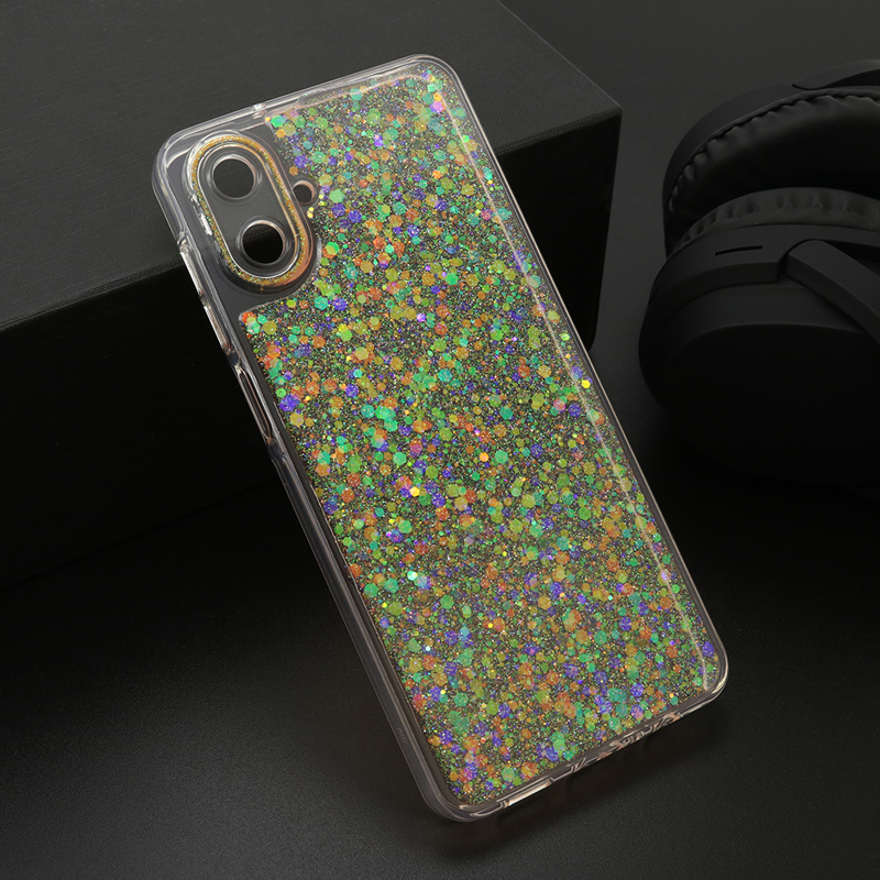 Slika od Futrola CRYSTAL GLOW za Samsung A075F Galaxy A07 narandzasta