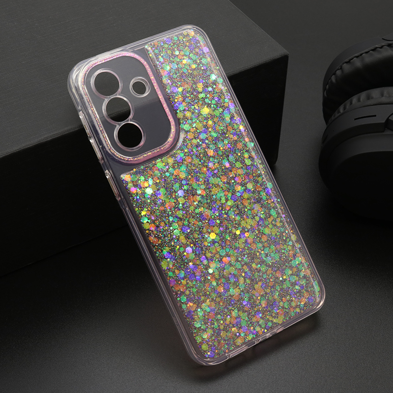 Slika od Futrola CRYSTAL GLOW za Samsung A576B Galaxy A57 5G roze