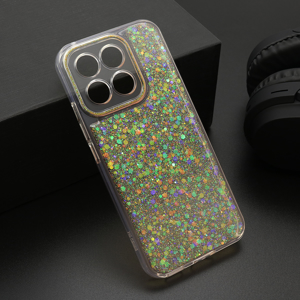 Slika od Futrola CRYSTAL GLOW za Honor X8c narandzasta