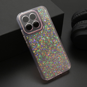 Slika od Futrola CRYSTAL GLOW za Honor X8c roze