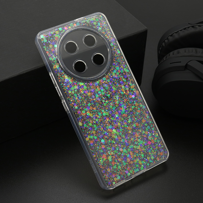 Slika od Futrola CRYSTAL GLOW za Honor X9C/Magic 7 lite srebrna