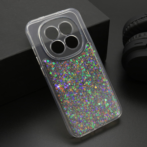 Slika od Futrola CRYSTAL GLOW za Xiaomi Redmi Note 15 Pro 5G srebrna