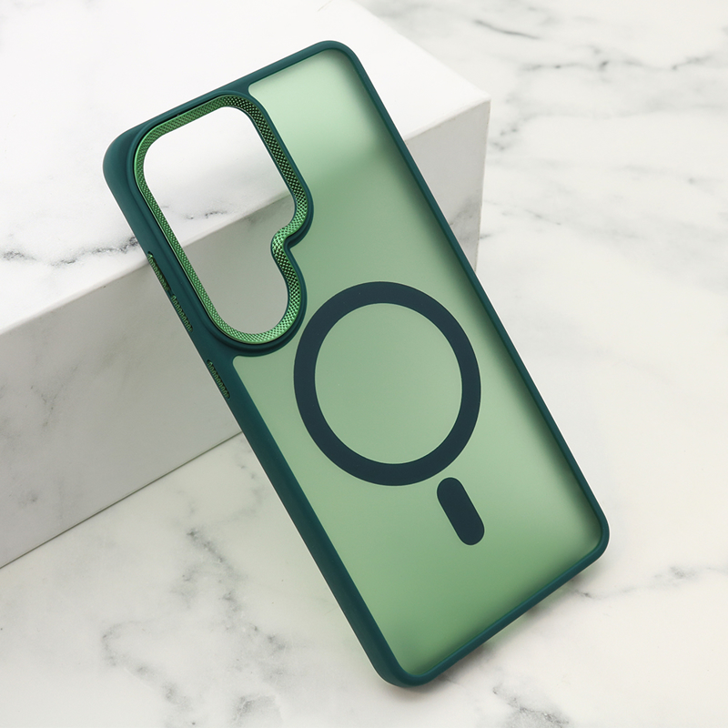 Slika od Futrola SILKY MAGSAFE II za Samsung S948B Galaxy S26 Ultra 5G zelena