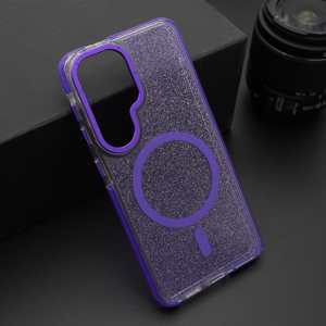 Slika od Futrola SPARKLING LOOK MagSafe za Samsung S941B Galaxy S26 5G ljubicasta