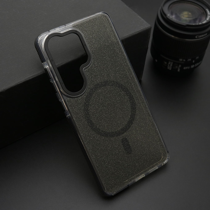 Slika od Futrola SPARKLING LOOK MagSafe za Samsung S948B Galaxy S26 Ultra 5G crna