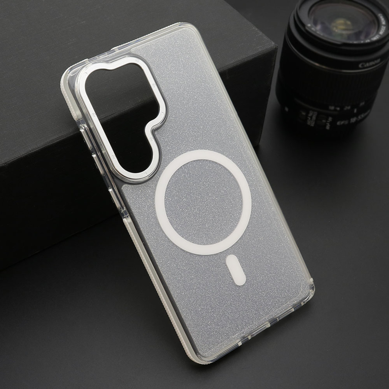 Slika od Futrola SPARKLING LOOK MagSafe za Samsung S948B Galaxy S26 Ultra 5G bela
