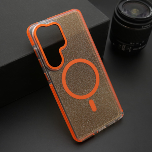Slika od Futrola SPARKLING LOOK MagSafe za Samsung S948B Galaxy S26 Ultra 5G narandzasta