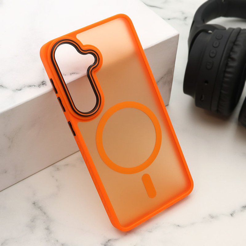 Slika od Futrola COLOR LOOK MagSafe za Samsung S941B Galaxy S26 5G narandzasta