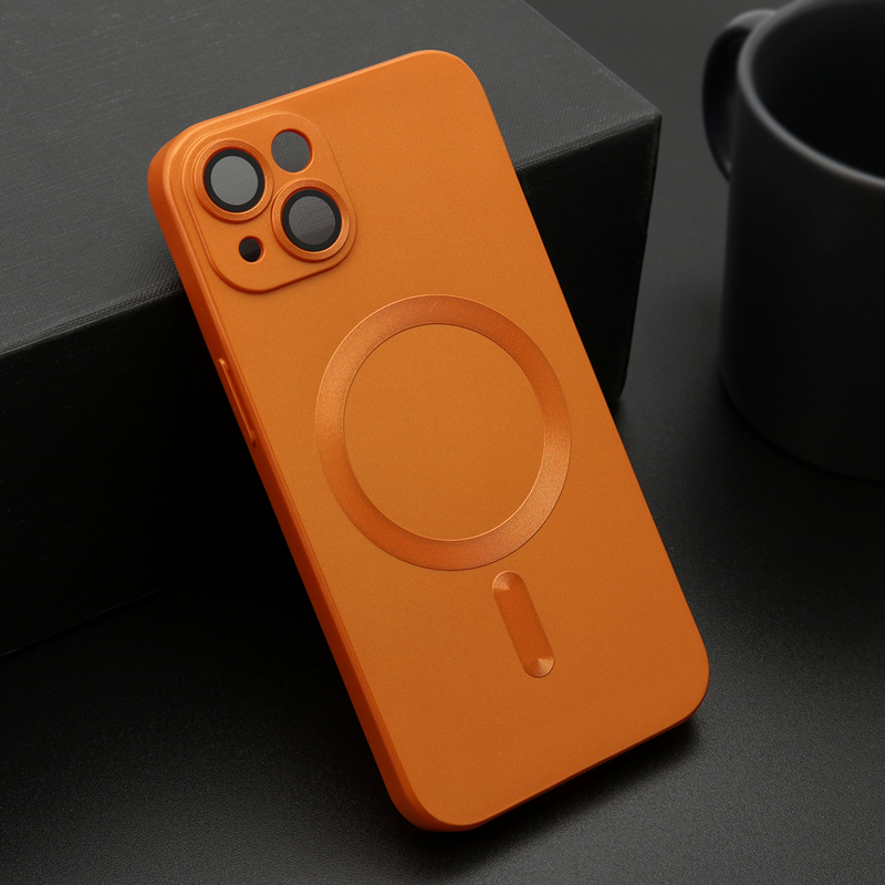 Slika od Futrola ELEGANT MAGSAFE za iPhone 13 (6.1) narandzasta