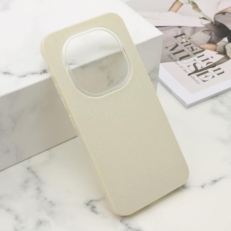 Slika od Futrola GLOW DUST za Xiaomi Redmi Note 15 Pro 5G (Global)/Xiaomi Redmi Note 15 Pro 5G (EU) bela