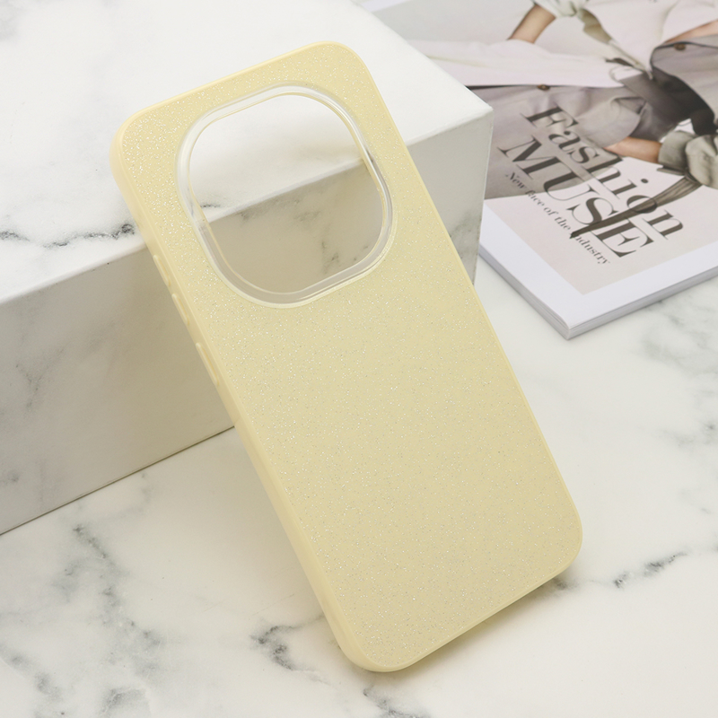 Slika od Futrola GLOW DUST za Xiaomi Redmi Note 15 Pro 5G (Global)/Xiaomi Redmi Note 15 Pro 5G (EU) zlatna