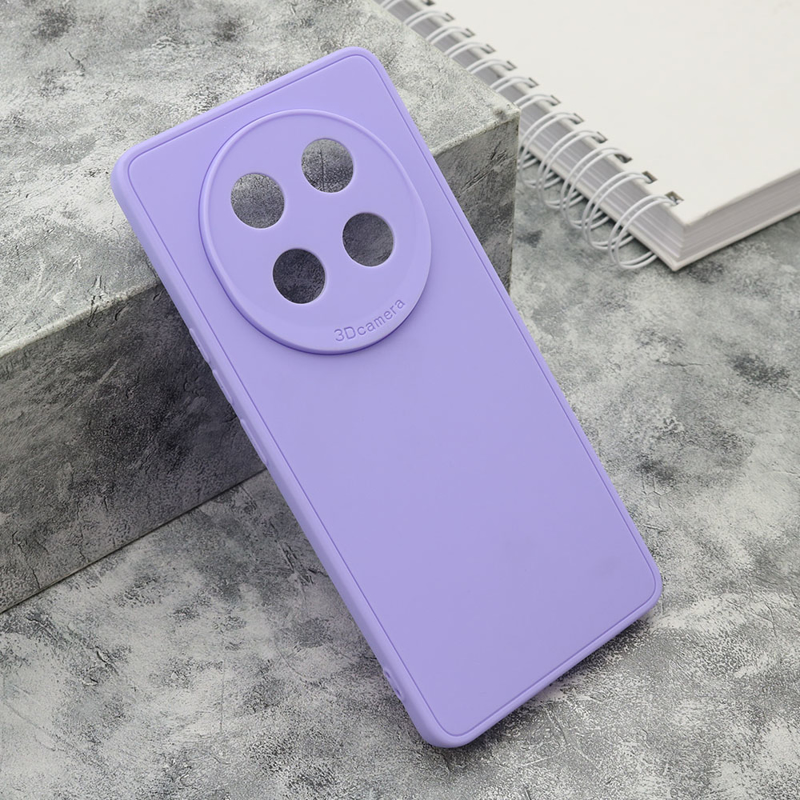 Slika od Futrola Soft 3D camera za Honor X9C/Magic 7 lite ljubicasta
