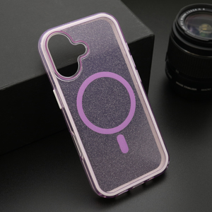 Slika od Futrola CRYSTAL MagSafe za iPhone 17 (6.3) ljubicasta