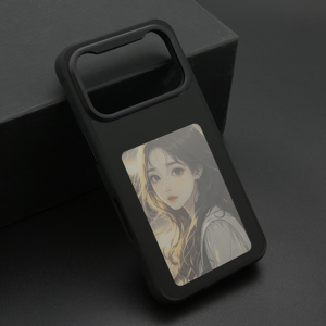 Slika od Futrola SMART COVER Corning Glass za iPhone 17 Pro (6.3) crna