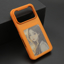 Slika od Futrola SMART COVER Corning Glass za iPhone 17 Pro (6.3) narandzasta