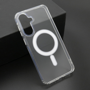 Slika od Futrola STANDARD MagSafe za Samsung A576B Galaxy A57 5G providna (bela)