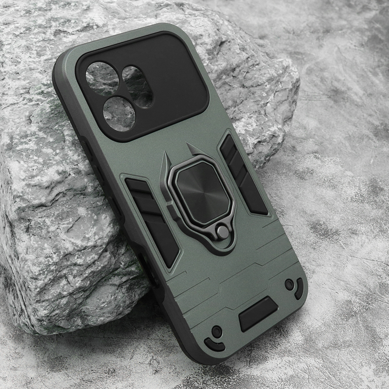 Slika od Futrola Square ring za Honor 600 zelena