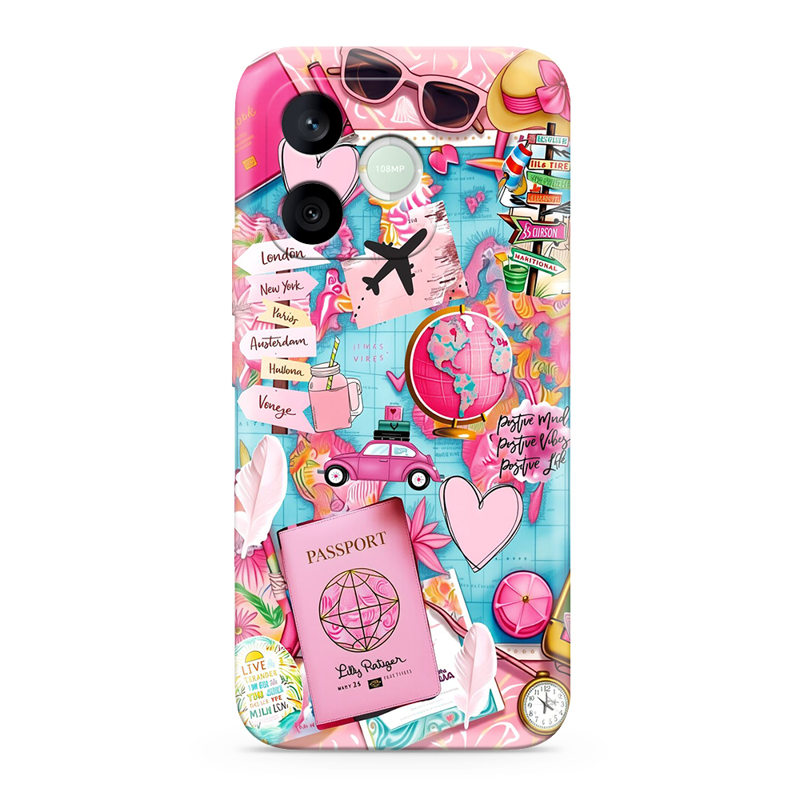 Slika od Futrola ULTRA TANKI PRINT CLEAR za Honor 600 Lite SP029