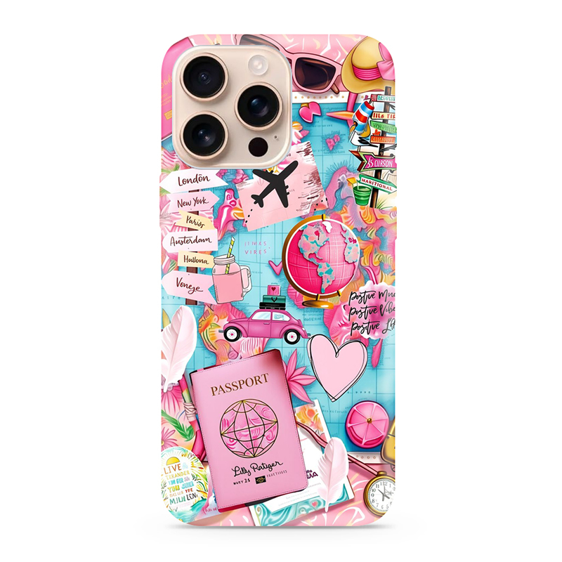 Slika od Futrola ULTRA TANKI PRINT CLEAR za iPhone 16 Pro Max (6.9) SP029