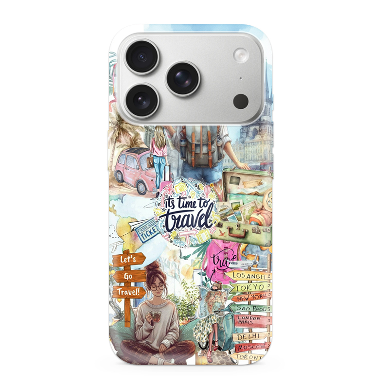 Slika od Futrola ULTRA TANKI PRINT CLEAR za iPhone 17 Pro (6.3) SP031
