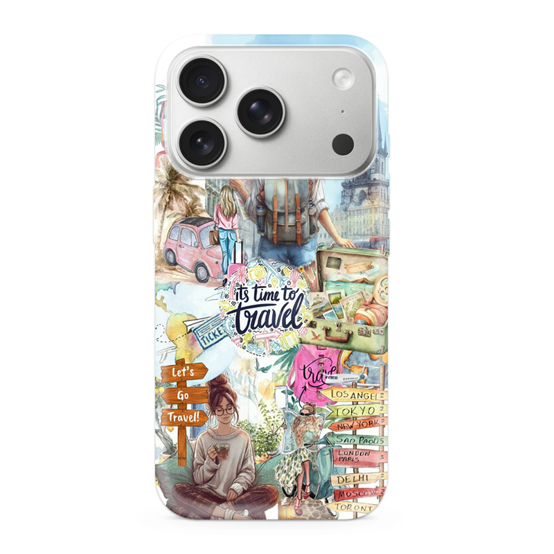 Slika od Futrola ULTRA TANKI PRINT CLEAR za iPhone 17 Pro Max (6.9) SP031