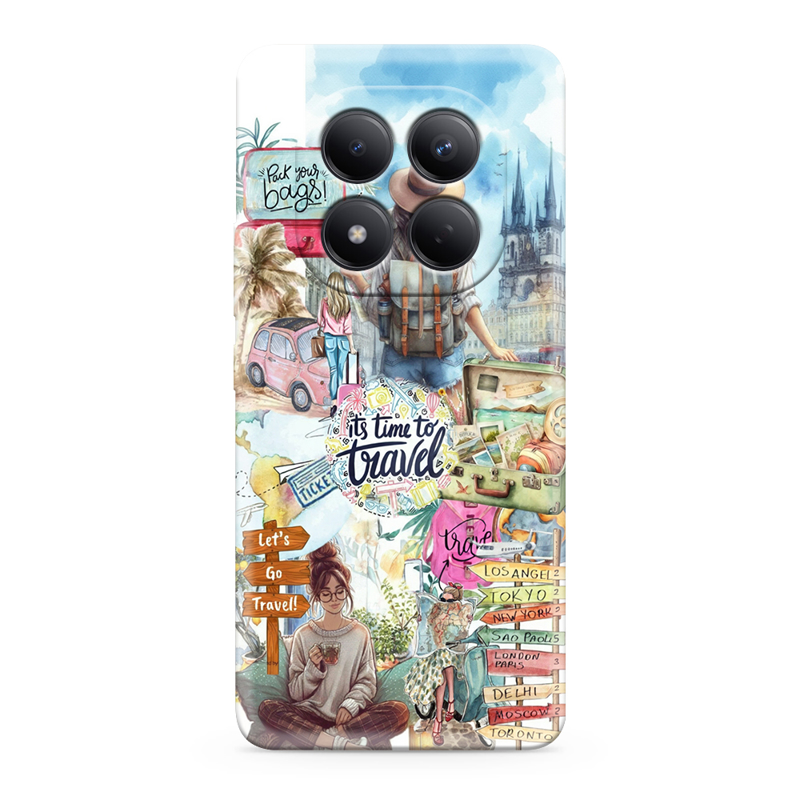Slika od Futrola ULTRA TANKI PRINT CLEAR za Xiaomi Redmi Note 15 Pro 4G SP031