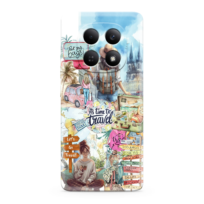 Slika od Futrola ULTRA TANKI PRINT CLEAR za Xiaomi Redmi Note 15 5G SP031